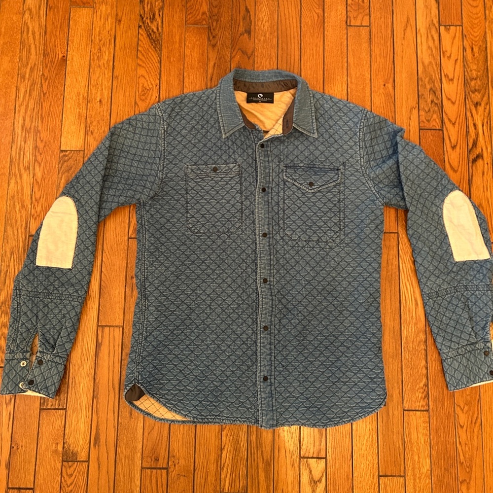 Coldsmoke blue quilted shirt